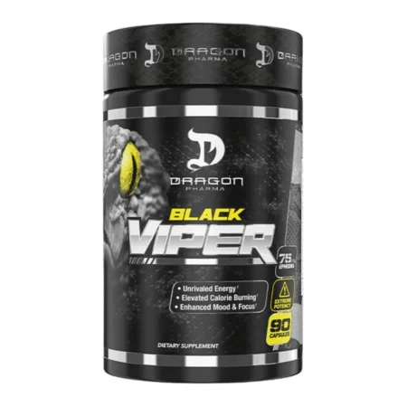 DRAGON PHARMA BLACK VIPER - 90 CÁPSULAS