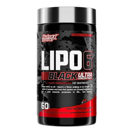NUTREX LIPO6 BLACK ULTRA CONCENTRADO - 60 CÁPSULAS